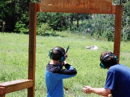 Shotgun shooting at Harlan